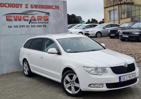 Skoda Superb cena 34900 przebieg: 149000, rok produkcji 2010 z Bełżyce małe 781